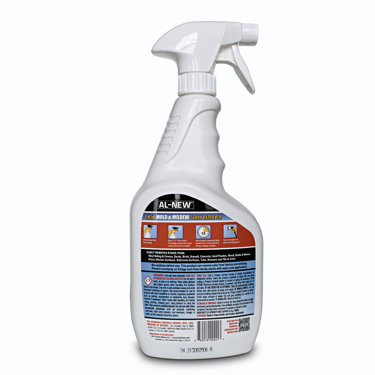 AL-NEW SH50 Mold &amp; Mildew Stain Remover