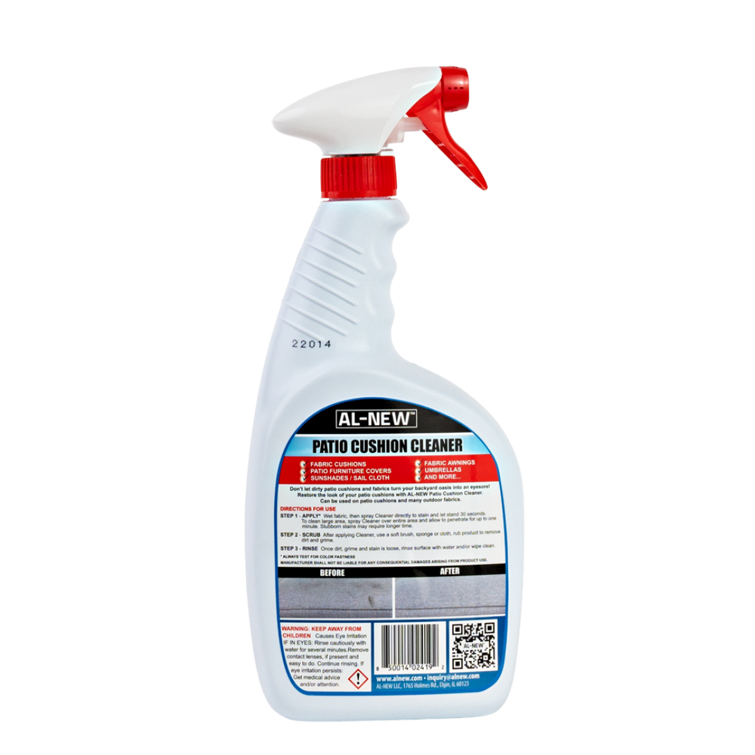 PARKER & BAILEY Patio Furniture Cleaner - Outdoor Furniture Cleaner UV  Protectant Outdoor Patio Cleaner Spray Clean Outdoor Cushions Fabric  Cleaner